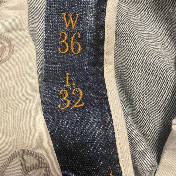 **SOLD** Giorgio Armani Five Pocket Sli Fit Jeans Light Blue - Picture 8 of 15